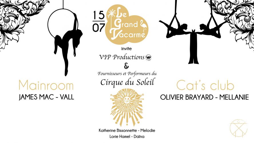Le Grand Vacarme invite les performers du Cirque du Soleil