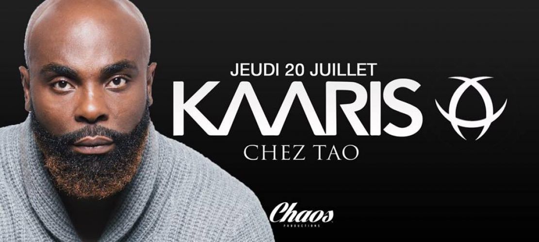 Figure emblématique du rap francais, l’immense KAARIS sera avec nous Chez Tao à Calvi