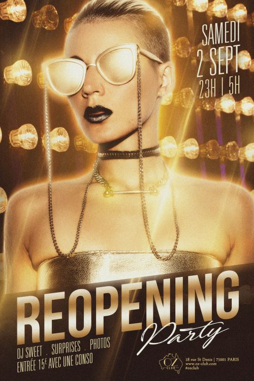 Reopening Oz Club Paris