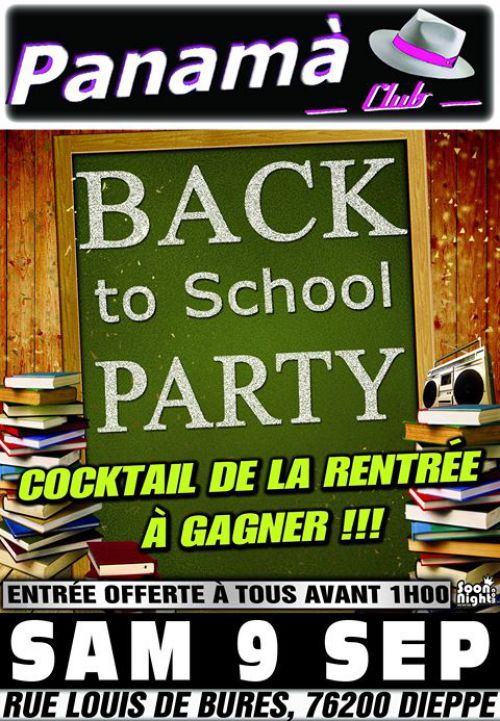 BACK TO SCHOOL PARTY