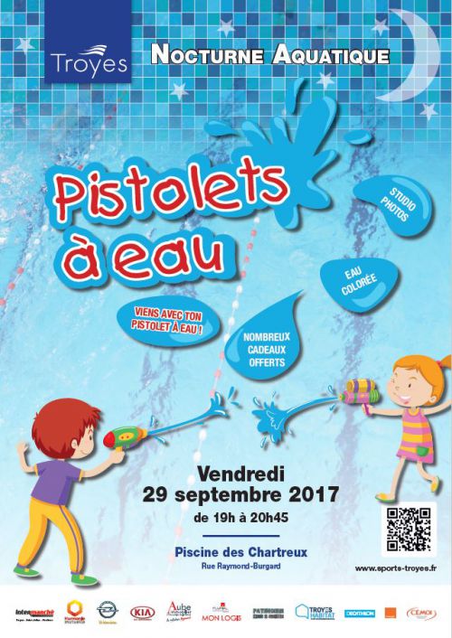 Nocturne aquatique « Pistolets à eau »