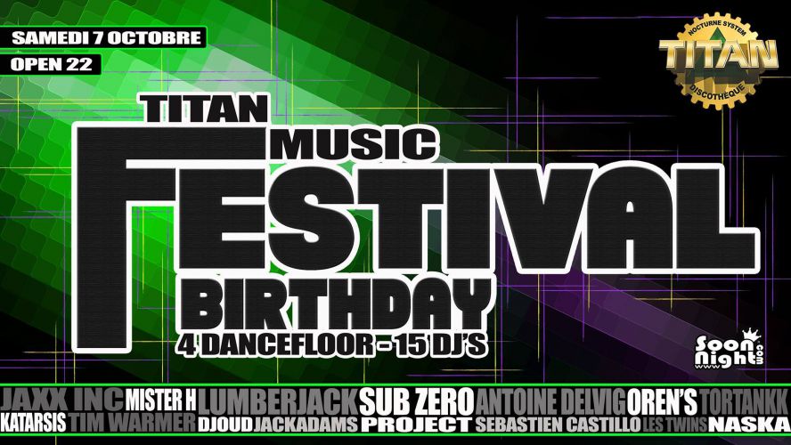★★ Titan Music Festival Birthday