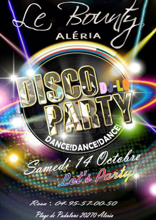 ✦ SOIRÉE DISCO PARTY ✦