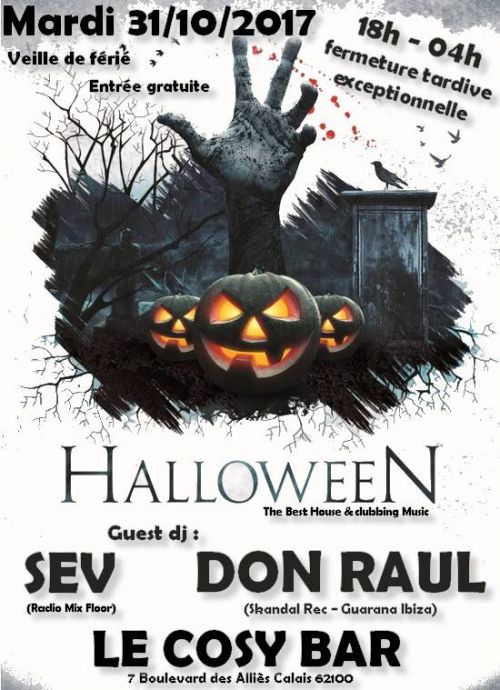 Hallowen Party au Cosy