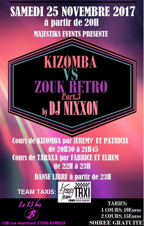 Kizomba VS Zouk Retro PART III