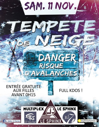 Tempete de Neige – Soiree Celibataires