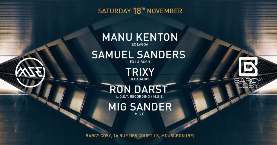 MSE Night w/ Manu Kenton TRIXY Sam Sanders Mig Sander RON DARST