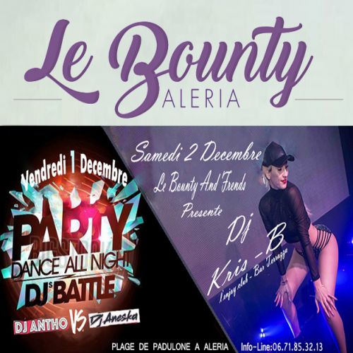 ✦ SOIRÉE BATTLES PARTY DANCE ALL NIGHT ✦Qui oppose Dj Anto a Dj Aneska