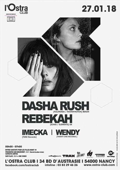 MELTING SOUND present REBEKAH / DASHA RUSH @ L’Ostra Club