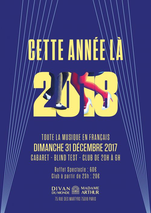 Cette année là 2018 – Soirée Nouvel An