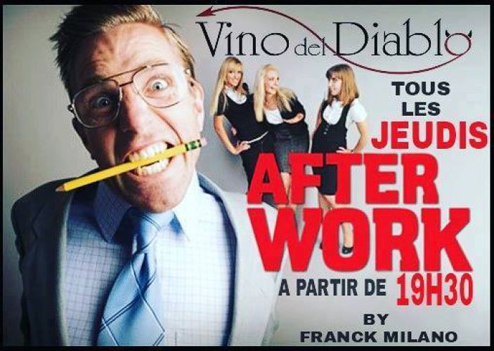 After Work Du Vino by Dj Franck Milano @  Bar À Tapas Vinodeldiablo