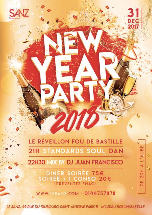 Sanz New Year Party