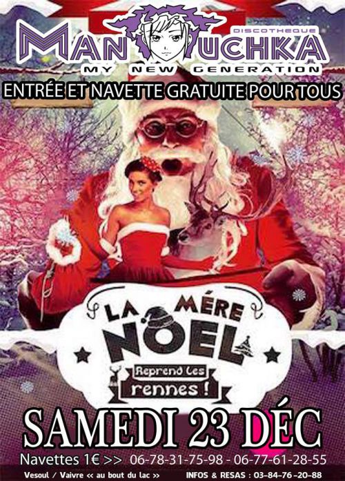 Le Mère Noël Reprend Les Rennes