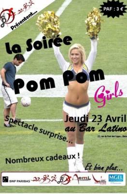 Soirée PomPom Girls