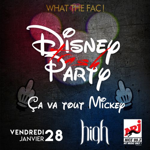 Disney Trash @HighClub – Vendredi 26 Janvier !!!