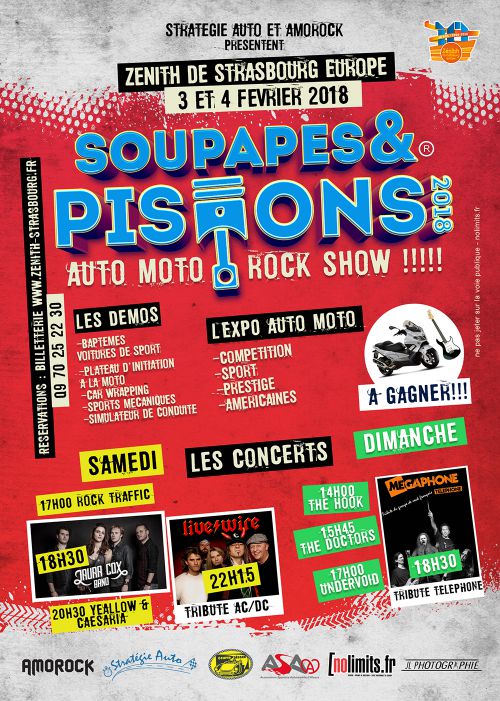 SOUPAPES ET PISTONS – AUTO MOTO ROCK SHOW