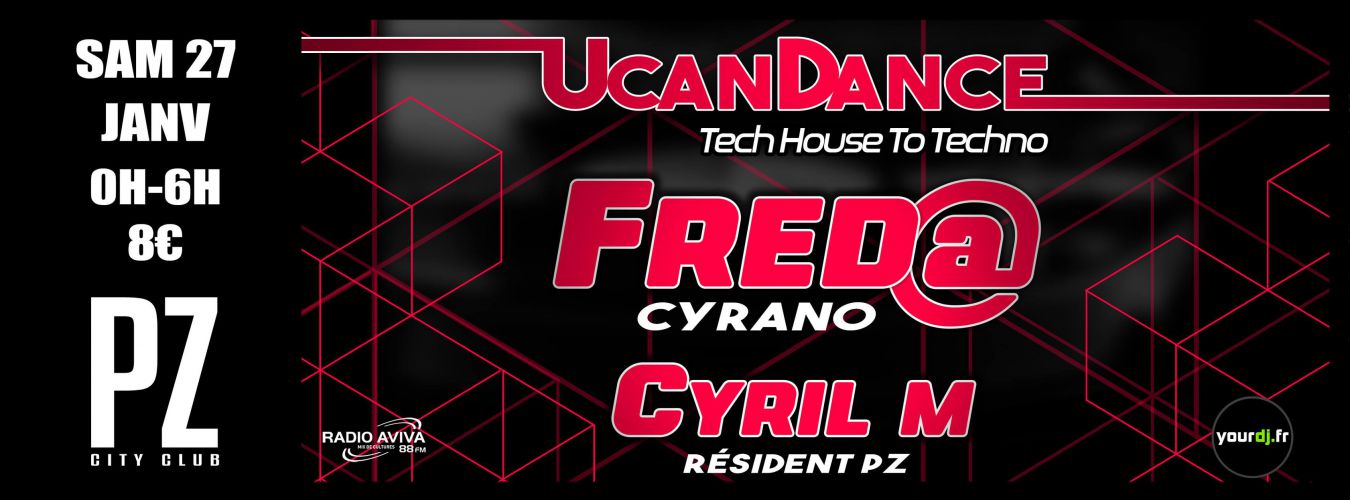 U CAN DANCE w/ FRED@ et Cyril M