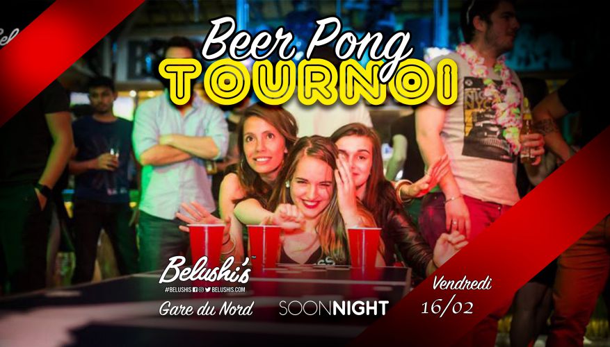 Tournoi de Beer Pong – Vendredi 16 Février 2018
