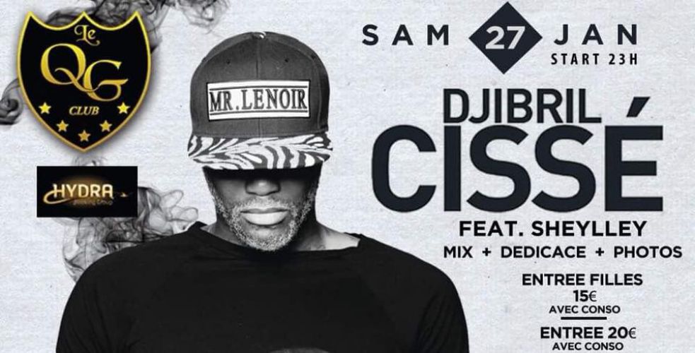 Djibril Cissé Feat. Sheylley En Mix Live !