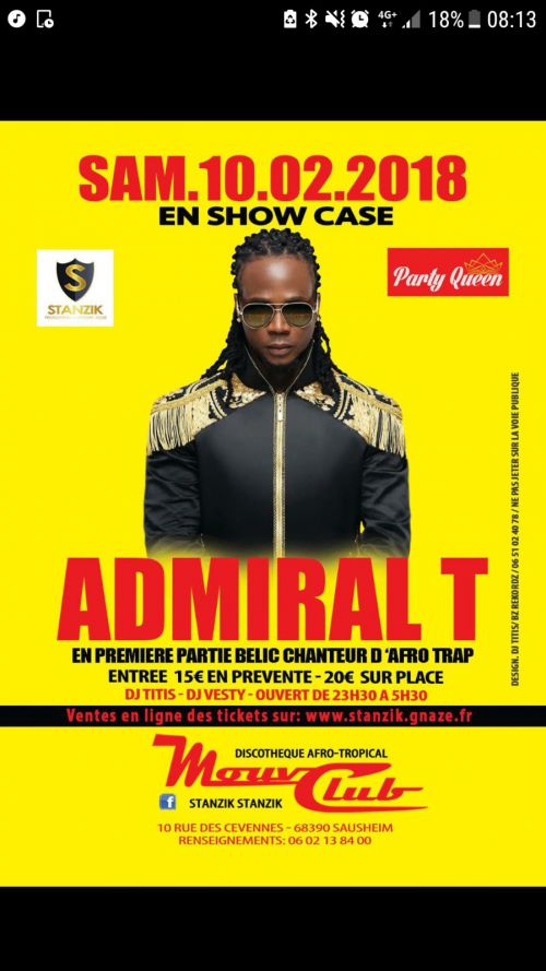 ADMIRAL T en show case