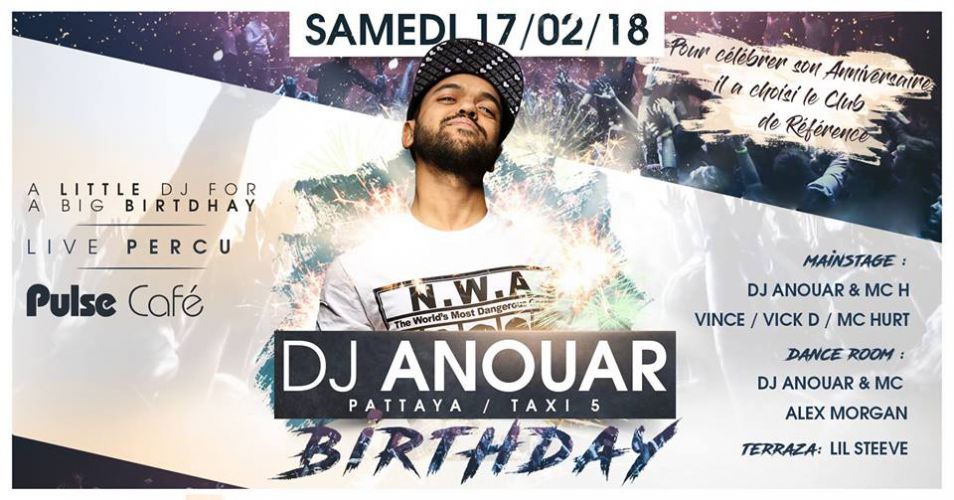 DJ Anouar Birthday