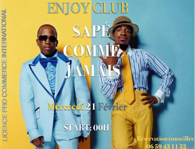 Sapé Comme Jamais By Commerce International · Organisé par L’Enjoy Club