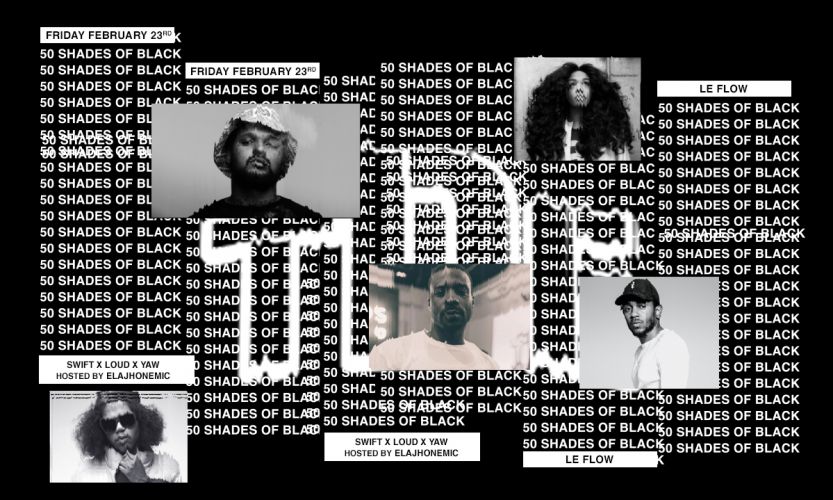 50 Shades of Black Music – Hip hop party