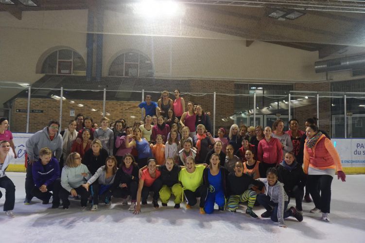 zumba sur glace