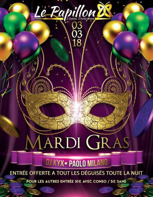 SOIREE MARDIS GRAS