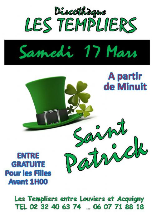 soirée Saint Patrick