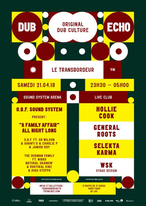 Dub Echo #18 : O.B.F Sound System ‘Family Affair’, Hollie Cook