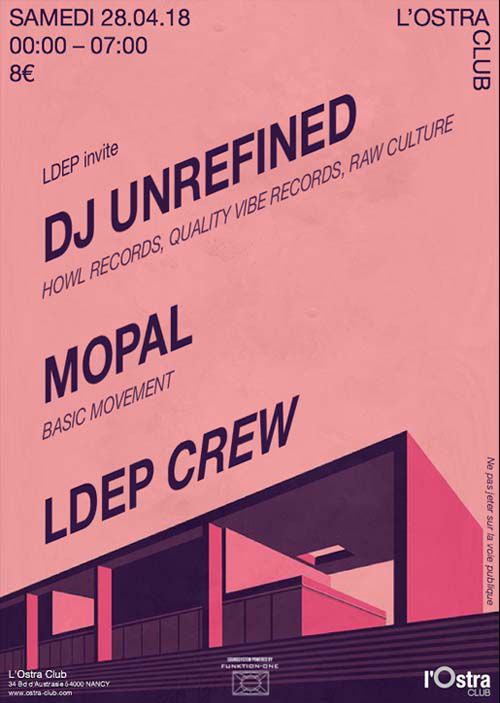 LDEP présente DJ UNREFINED / MOPAL