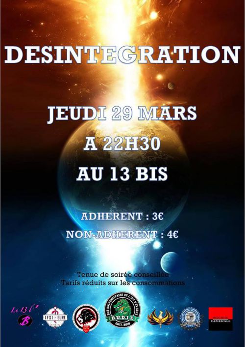 Soirée de désintégration