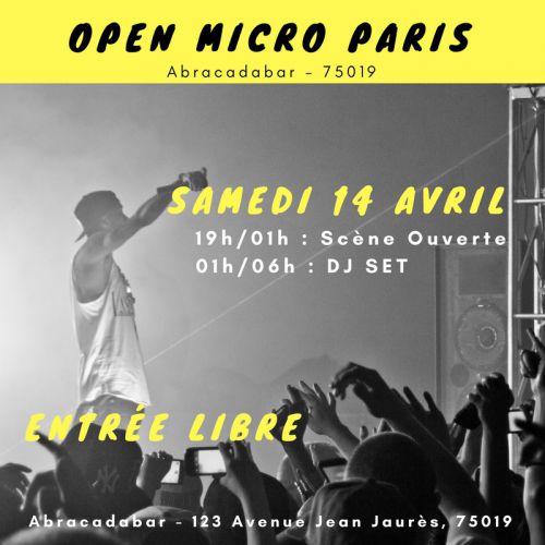 OPEN MICRO PARIS : Entrée gratuite #2