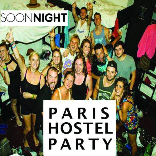Paris hostel Party