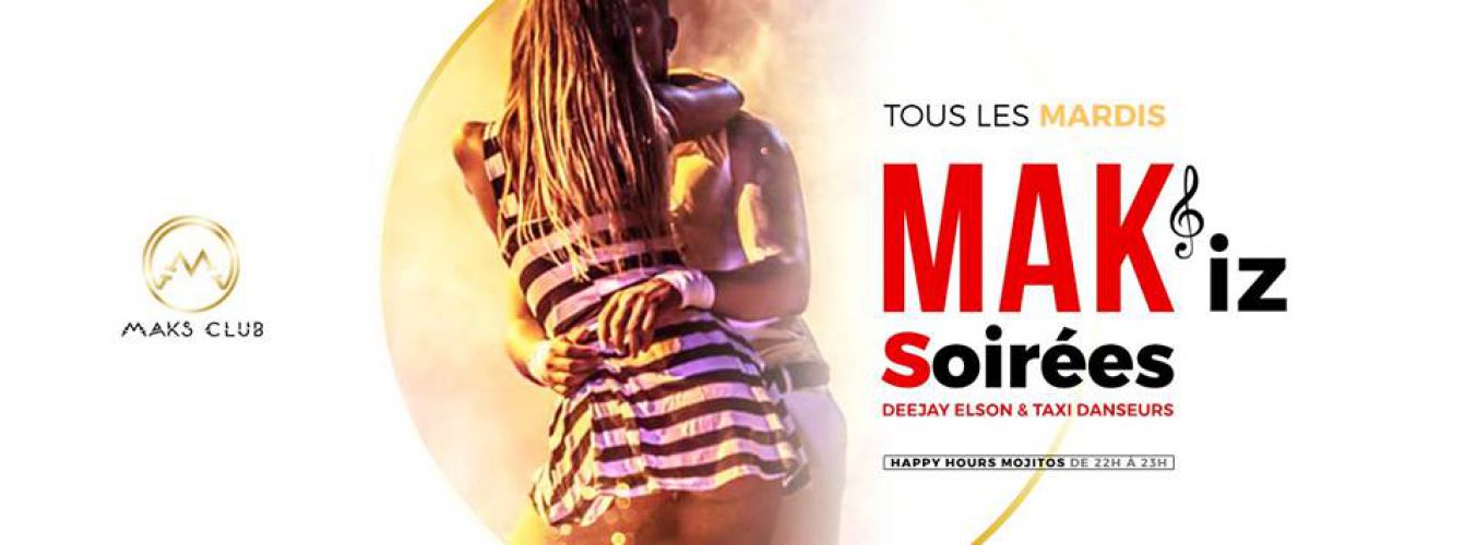 Mak’iz Soirées – Kizomba Tous les mardis