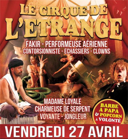 Le cirque de L’étrange