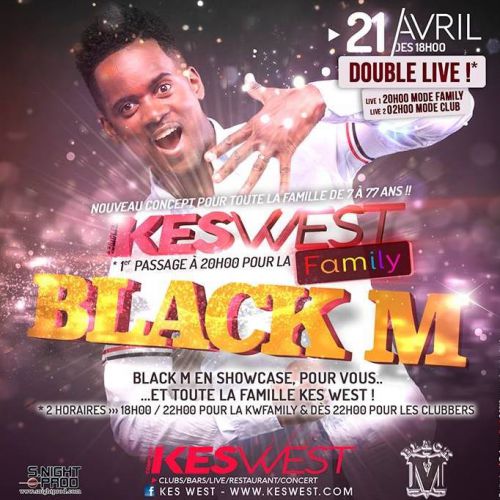 Black M en Show case