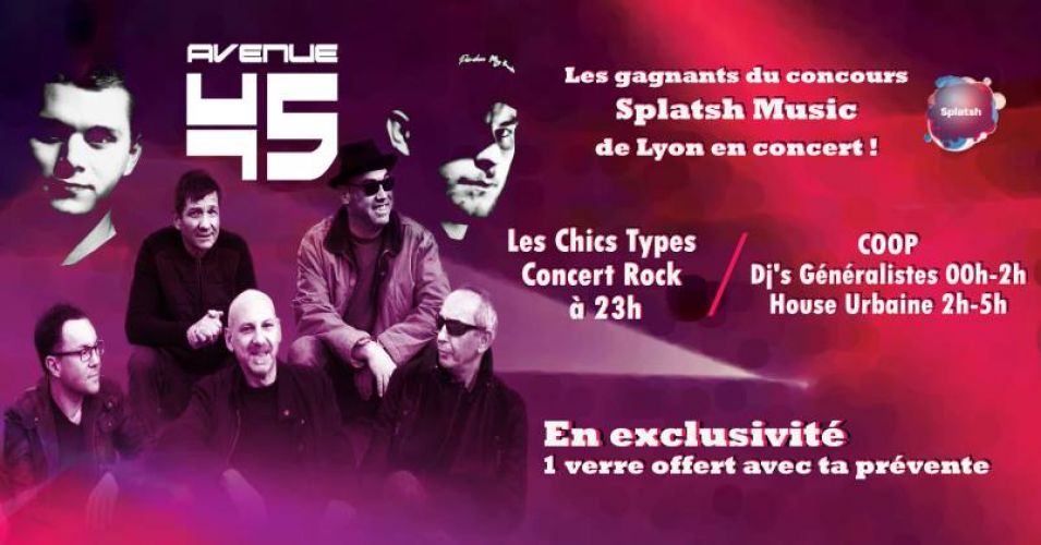 Splatsh Music Lyon : Les Chics Types + COOP