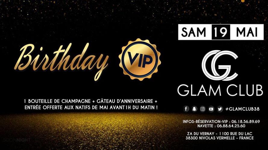 Birthday VIP de MAI