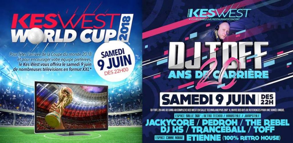 Kes West World Cup /// Dj Toff 20 ans de carrière