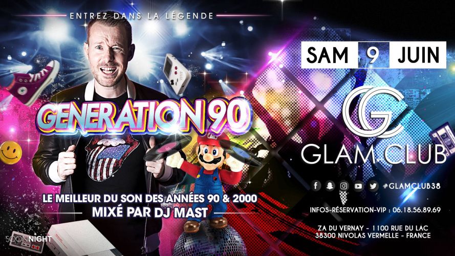 GENERATION 90 avec DJ MAST