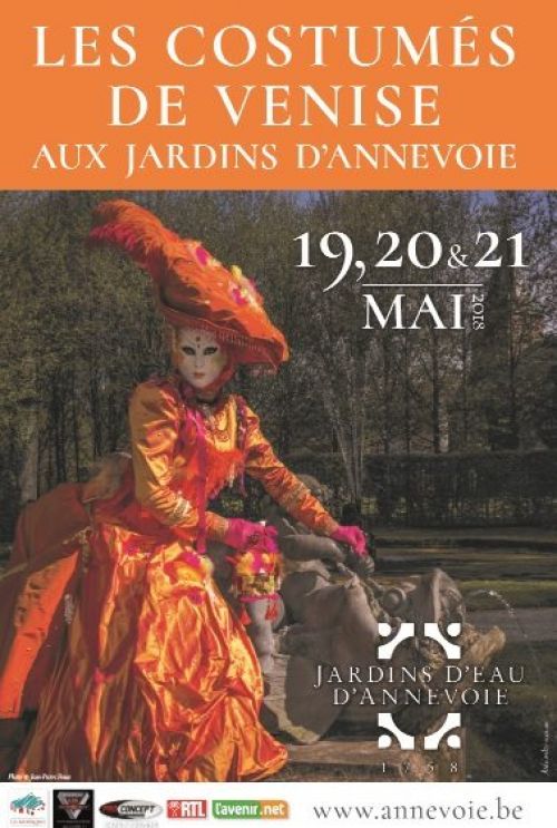 Les Costumés de Venise aux jardins d’Annevoie