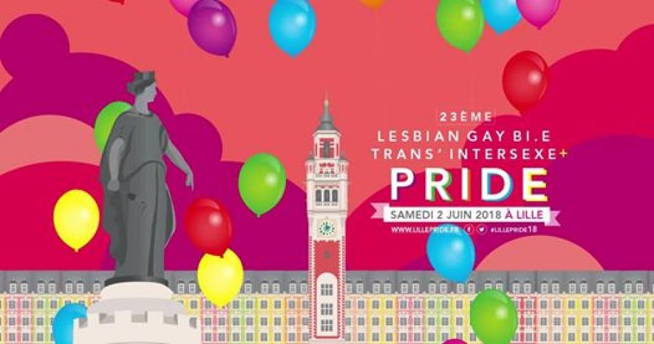 23ème Lgbti+ Pride Lille 2 juin 2018