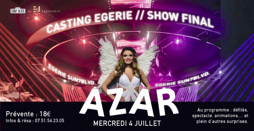 Finale du Casting Égérie Sun7 Boulevard x AZAR Club