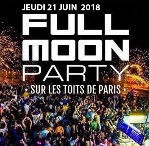 FULL MOON SUR LES TOITS DE PARIS (TERRASSE DE PLUS DE 1000M², 2 AMBIANCES, BARBECUE, CLUB INTERIEUR)