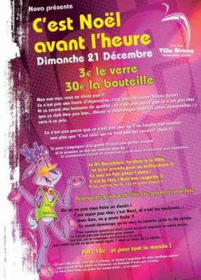 Noël avant l’heure