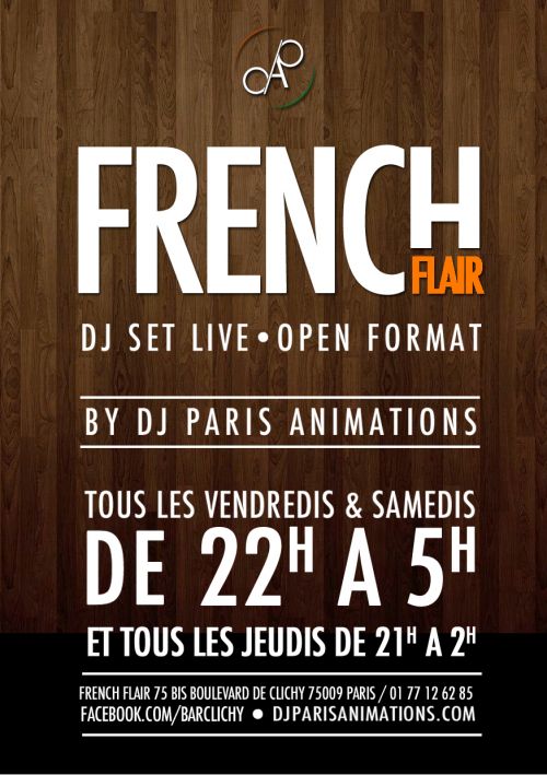 Soirée clubbing : French Flair