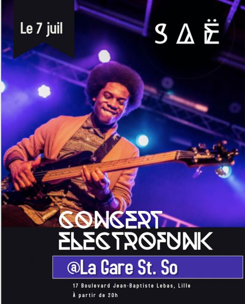 SAË- Concert ‘Funky&French’ @LaGareSt.So