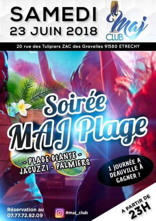 Soirée Plage